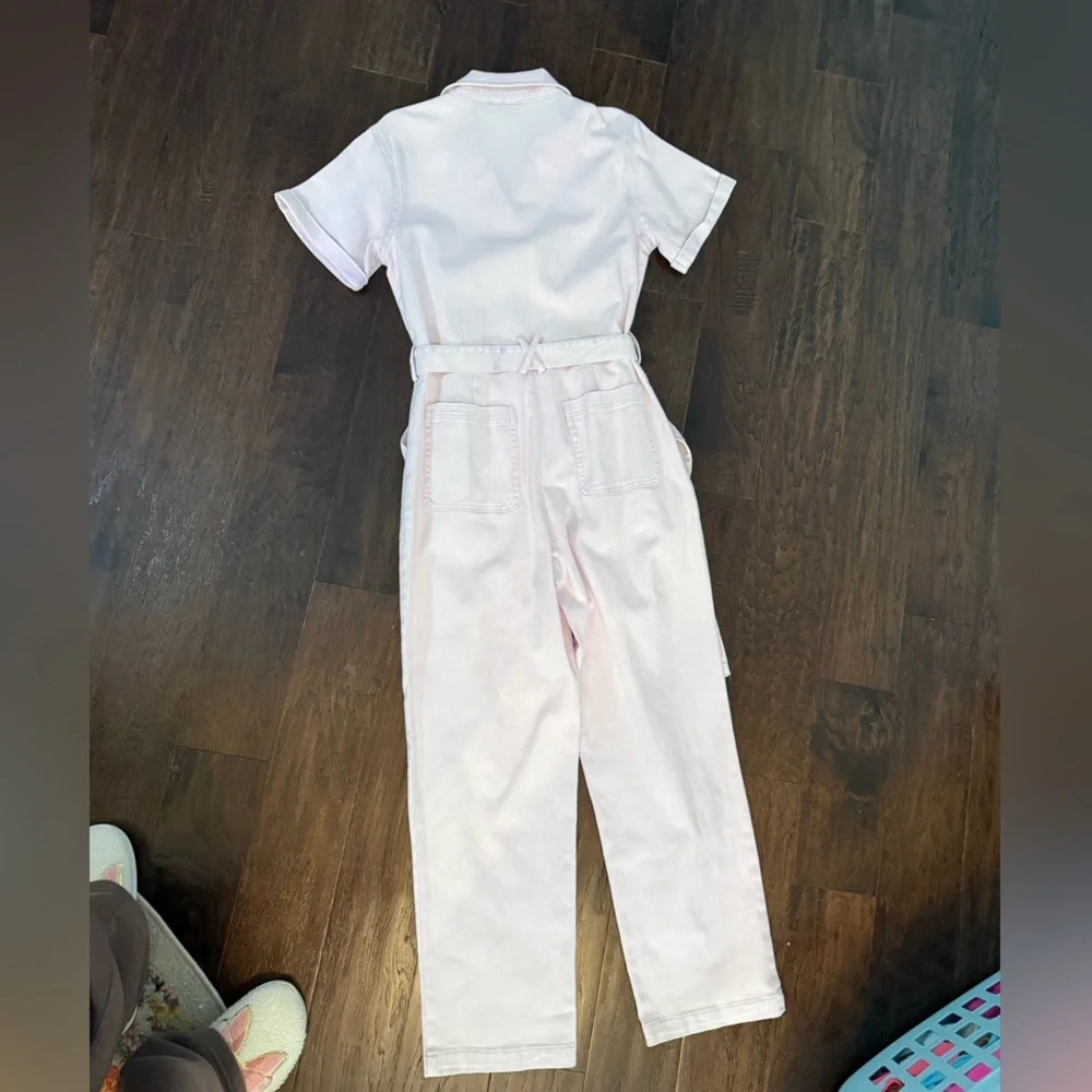 NWT Skies Are Blue Denim Jumpsuit size medium - Picture 5 of 5